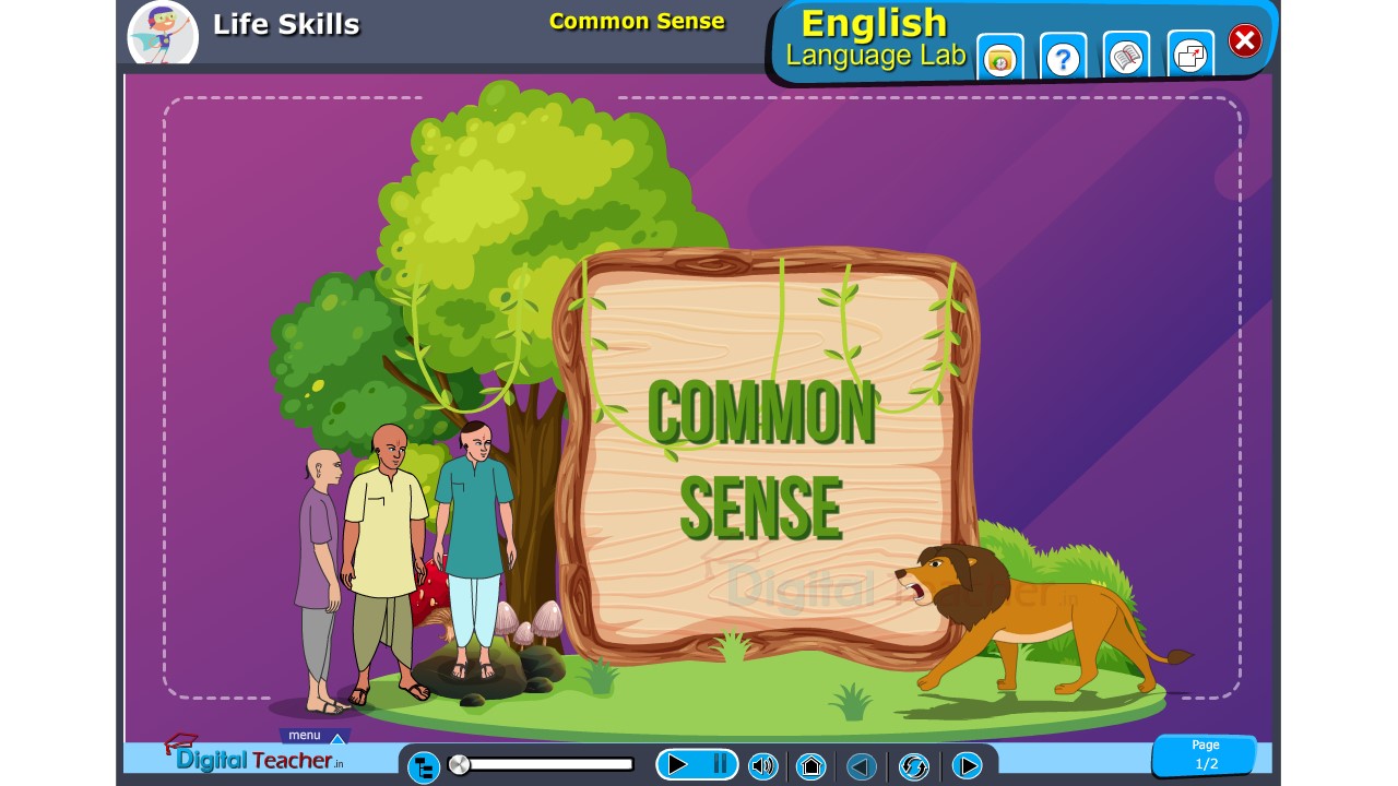 Life skills: Common Sense | Digital Teacher English Language Lab